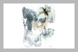 Llovizna de otoño en Belgrano