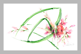 Orquideas - 76 CM x 50 CM